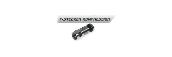 F-Stecker Kompression