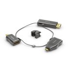 2K HDMI Adapterring mit drei Adaptern (mini DP, DP und...