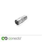 conecto Antennen-Adapter, F-Buchse auf IEC-Buchse,...