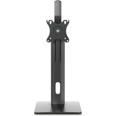 Monitor-Standfuss Basic Single bis 10 kg – Schwarz - Monitor Zubehör