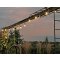 Solar Lichterkette Außen - Solarleuchten Wetterfest 6m lang 10 LED Lampen IP44 Aussenbeleuchtung Outdoor - Solarpanel mit Akku - AussenLichterkette für Hochzeit Party Weihnachten