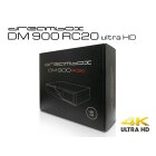 Dreambox DM900 RC20 UHD 4K 1x DVB-S2X FBC MS Twin Tuner E2 Linux PVR ready Receiver, 500 GB HDD
