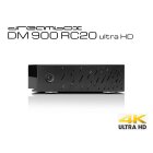 Dreambox DM900 RC20 UHD 4K 2x DVB-S2X / 1x DVB-C/T2 Triple MS Tuner E2 Linux PVR ready Receiver, 500GB HDD