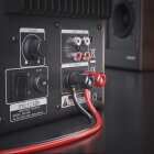 sonero Lautsprecherkabel 2x1,5mm², CCA 10,0m, rot/schwarz