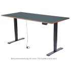 Tischgestell imstande business-b max. 125kg, Breite...