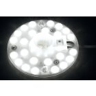 LED-Modul McShine, Umrüstsatz mit Magnethalterung, Ø13cm, 12W, 1200lm, 4000K