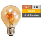 LED Filament Tropfenlampe McShine Retro E27, 2W, 150lm,...