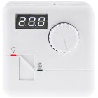Raumtemperatur-Regler Thermostat 7A, weißes...