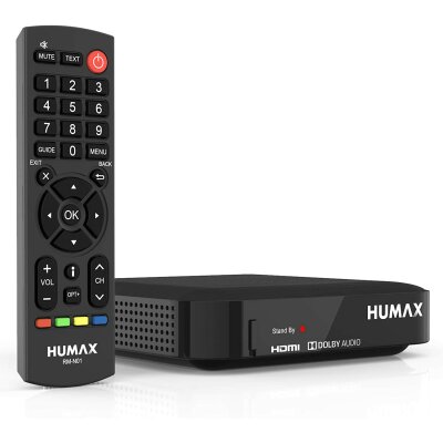 HUMAX Digital Kabel HD Nano Kabelreceiver Schwarz, B-Ware wie NEU