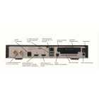 VU+ Uno 4K SE 1x DVB-S2 FBC Twin Tuner Linux Receiver (UHD, 2160p) schwarz, inkl. HDMI-Kabel + Satkabel + Wireless USB Adapter 300 Mbps