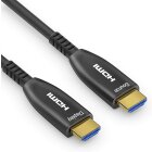 conecto Aktives 4K HDMI 2.0 AOC Extender Kabel, Hybridkabel (Glasfaser/Kupfer), schwarz