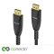conecto DisplayPort 8K Glasfaser Premium AOC Extender Kabel, Hybridkabel (Glasfaser/Kupfer), schwarz