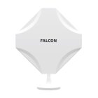 Falcon DIY 5G LTE Fensterantenne mit mobilem 300Mbit 4G Router, weiß