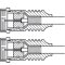 SAT Anschluss Kabel F-Stecker - F-Stecker 1,5 m, extrem geringe Dämpfung mit Absorberferrit 1,5 m, schwarz