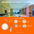 LEDVANCE Volks-Licht E27 Smarte LED Lampe | Bluetooth | warmweiss | dimmbare Glühbirne | kompatibel mit Amazon Alexa und Google Assistant | steuerbar mit der LEDVANCE App | 1er-Pack [Energieklasse E]