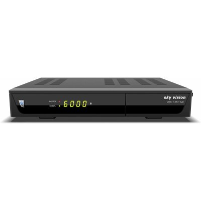 sky vision 2000 HD Digitaler Satelliten Receiver mit Twin Tuner (HDTV, DVB-S2, HDMI, USB 2.0, PVR-Ready, Full HD 1080p, Unicable), B-Ware wie NEU