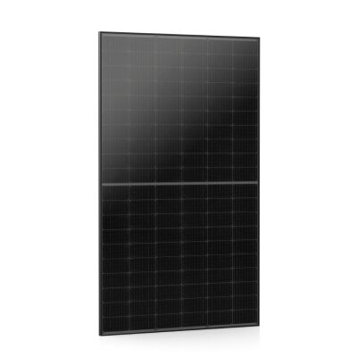 Jolywood JW-HD108N-405W-B PV Modul Solarmodul Glas-Glas Photovoltaik bifazial, schwarz