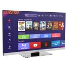 SELFSAT SMART LED TV 1260 (60cm/24") rahmenloser TV inkl. DVB-S2/C/T2 HD Tuner mit WLAN u. Bluetooth