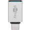 goobay USB-C/USB-A OTG Super Speed-Adapter für den Anschluss von Ladekabeln 3.0 silber