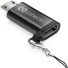 conecto Micro USB auf USB-C Buchse OTG Adapter,...