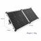 Falcon 130W Solarmodul faltbar mit Bluetooth MPPT-Regler Monokristalline Camping Solar Anlage Komplettset