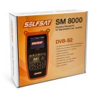Selfsat SM 8000 Camping Satfinder HD DVB-S + DVB-S2 8PSK SAT Messgerät EU