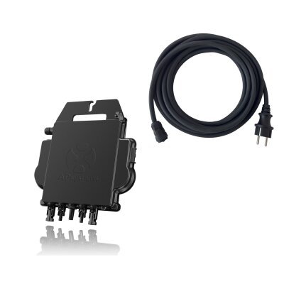 APSystems A-EZ1-M800W - 800W Micro-Wechselrichter mit WLAN, gedrosselt auf 600W (App mit Bluetooth oder Wi-Fi), inkl. 10m Kabel