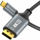 Sonero® 4K USB-C auf DisplayPort Kabel, DisplayPort...
