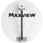 Maxview Remora 40 Sat Anlage inkl. Single LNB für 1-Teilnehmer mit Saugnapf für Wohnwagen, Wohnmobil, LKW, Boot, B-Ware wie NEU
