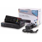 ANKARO DSR 4100 Plus HD HDTV digitaler Satelliten-Receiver (HDTV, DVB-S/S2, SAT, HDMI, SCART, 1x USB 2.0, Easyfind, Full HD 1080p) [vorprogrammiert für Astra Hotbird] schwarz