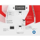 PureLink® Wireless-HDMI Set, Kabellose HDMI Übertragung, Full HD, 1080p, unkomprimierte Übertragung auf bis zu 30 Metern Distanz, Set aus Sender Dongle und Empfänger, schwarz