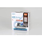 HUMAX Digital UHD 4tune+ Quad Tuner Sat Receiver (6 Mon. HD Plus, PVR Ready, WLAN, Bluetooth, CI+, IP Server, UPnP Server, Wechselfestplatte), B-Ware wie NEU