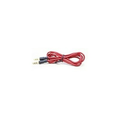 Audio-Kabel rot (3,5 mm Klinke auf 3,5 mm Klinke) 0,50 m