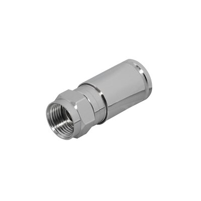 F-Stecker für Kabel-Ø 8,5 mm F-Kompressionsstecker mit Dielektrikum-Ø 5,72 mm