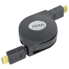 HDMI-Kabel ausziebar bis 1,0 m (AWG30)