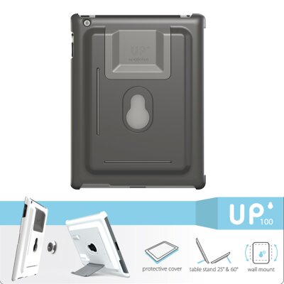 EXELIUM XFLAT® UP100B - 3in1 iPad Wandhalterung und Standfuß System für iPad2, iPad3 (New iPad) und iPad4 (iPad Retina)