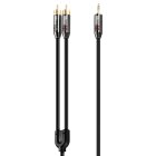 HDGear - Premium Audio Kabel 3,5mm zu Cinch 5,00m schwarz
