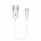 deleyCON 0,15m [Apple MFI zertifiziert] iPhone Lightning auf USB Kabel / Sync-Kabel / Ladekabel / Datenkabel - Weiß