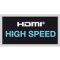 Verbindungskabel HDMI-Stecker 19 pol. 1,0 m beide Stecker knickbar +/- 90°