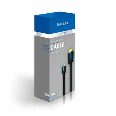 PureLink® -  HDMI/Micro HDMI Kabel - Cinema Serie 3,00m