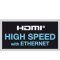 Verbindungskabel HDMI-Stecker 19 pol. - HDMI-Stecker 19 pol. 1,0m