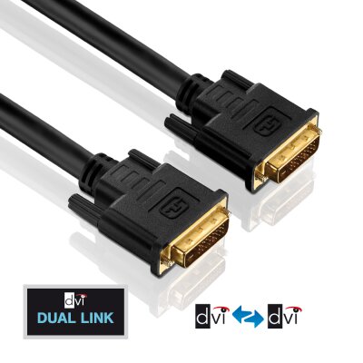 PureLink® -  DVI Kabel - Dual Link - PureInstall 10,0m