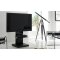 PureMounts GI-PM-101S - TV Standfuß, schwenkbar (+/-15°), höhenverstellbar (915mm-965mm), 35kg, max. VESA 600x400, Farbe schwarz