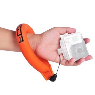CamOn GoPro Floaty-Armband Armreifen Bobber Auf-/Unterwasser-Schwimmer orange