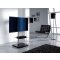 PureMounts GI-PM-204 - TV Standfuß schwenkbar (+/-30°) - 23 Zoll (58cm) bis 65 Zoll (165cm) - VESA 200x200 bis 600x400 - schwarz
