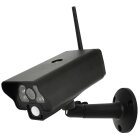 COMAG SecCam11 IP Funk Überwachungskamera Videoüberwachung Set mit IP Funktion über Smartphone App (1x Outdoor Kamera + 1x Monitor)