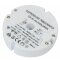 Elektronischer Halogen-Trafo 230/12V/20-60W, Überlastungsschutz, Temperatursicherung, nicht dimmbar, runde Bauform: Ø 73x20 mm, LT5-2L