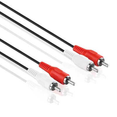 PureLink® - Audio Kabel 2x Cinch auf 2x Cinch, 0,50m
