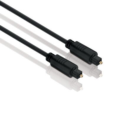 PureLink® - 5,0mm Toslink Kabel, Stecker auf Stecker, 1,00m