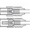 Koax-Stecker Antennenstecker 9,5 mm - Antennenkupplung 9,5mm 1,5 m